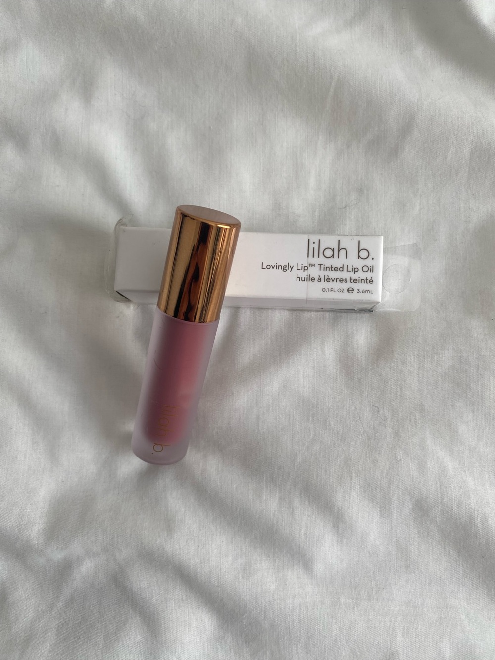 NEW lilah b. Lovingly Lip Tinted Oil in b.remarkable